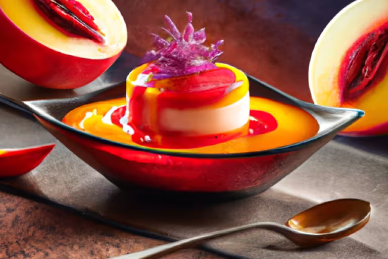 Peach Melba